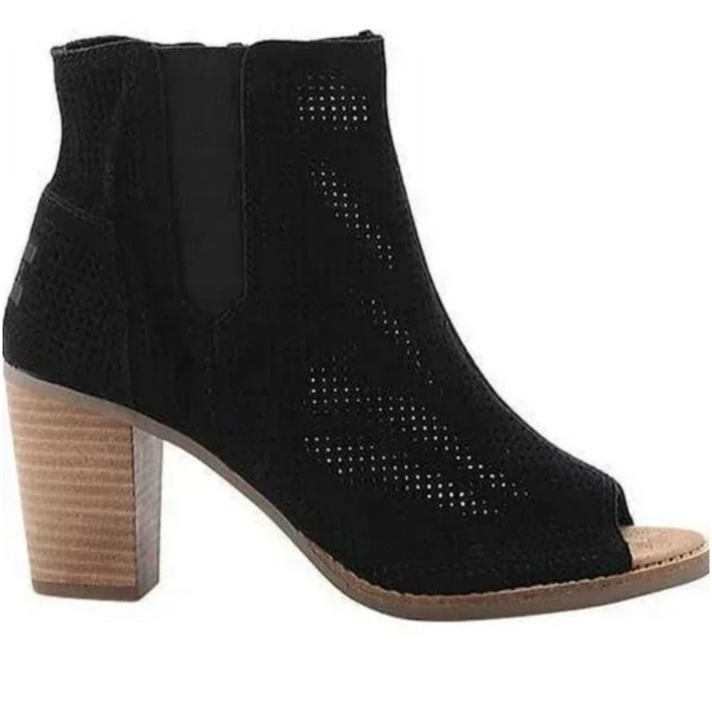 Toms Women's Majorca Peep Toe Casual Shoe